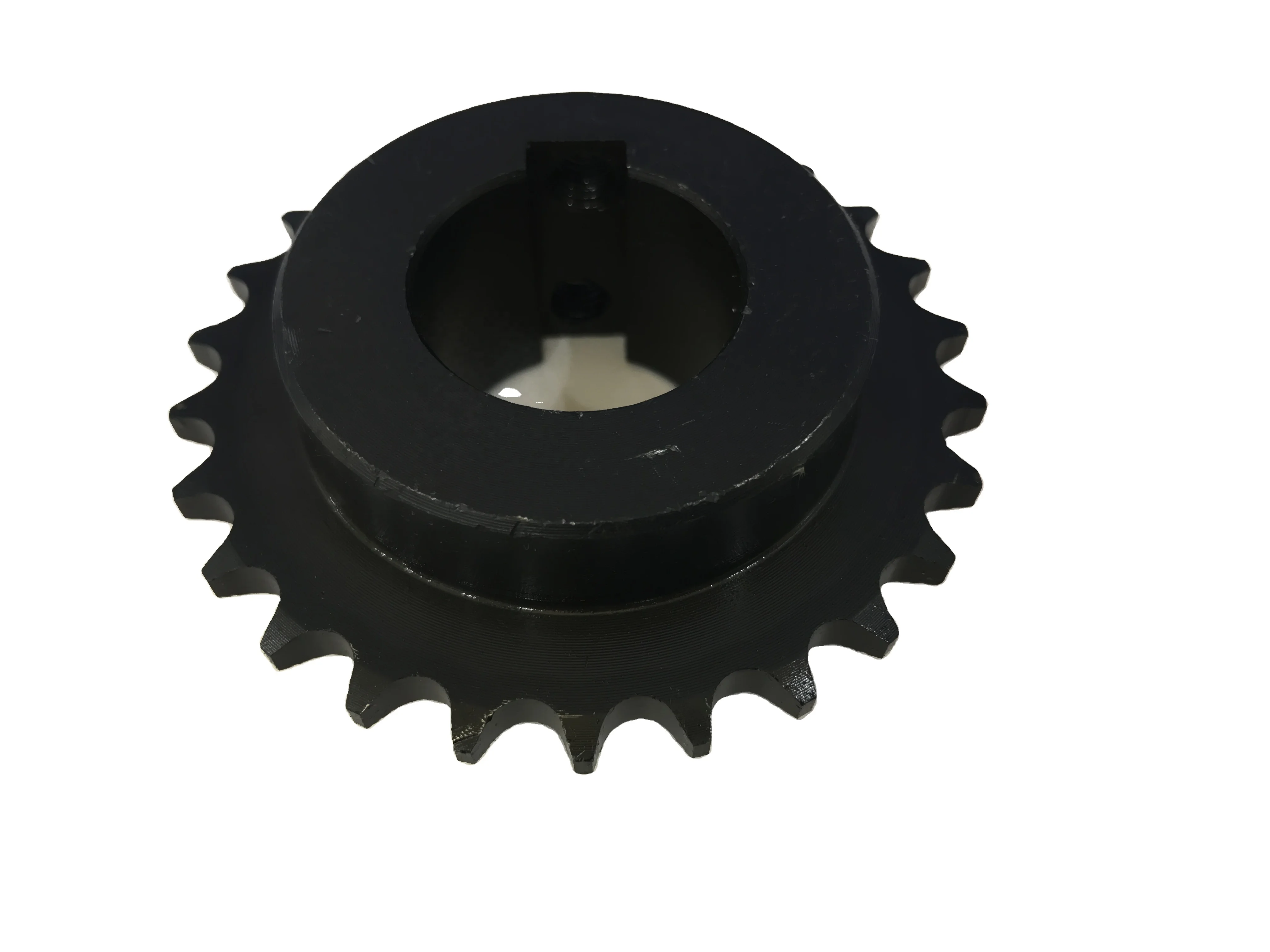 High quality B-type single sprocket, custom double chain wheel, black sprocket