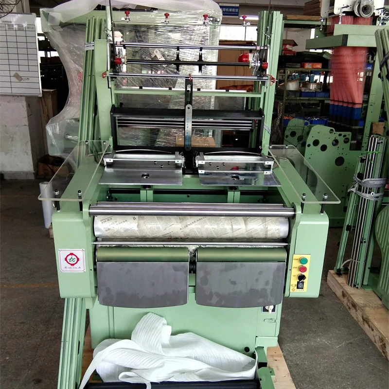 Narrow Fabric woven label making machine ,computer woven label jacquard needle loom machine