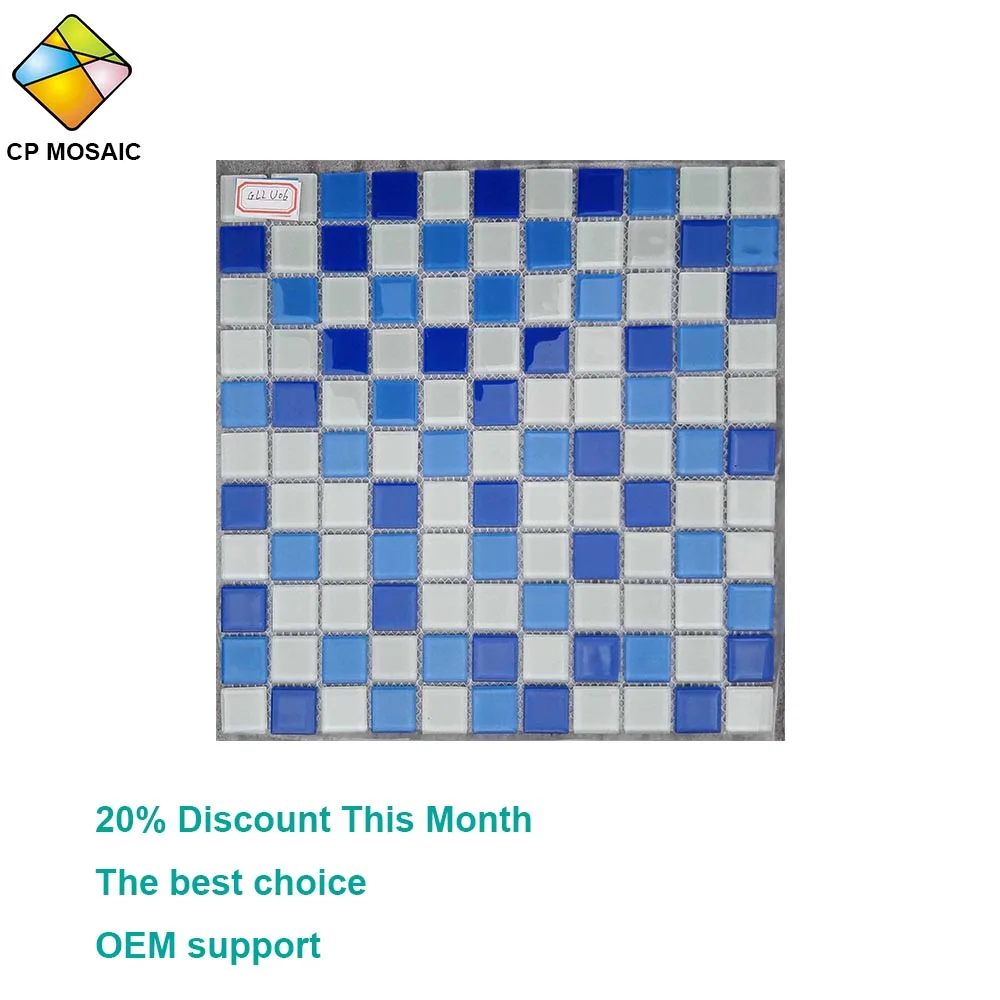 CP MOSAIC factory выход светящаяся в темноте стеклянная мозаичная плитка