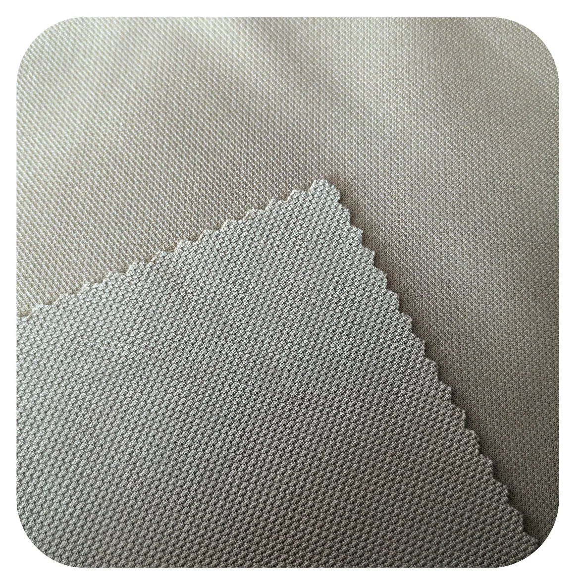 MY Knitted Polyester 97%p 3%sp Dobby Fabric Anti-Pilled Fabric Crisp Hand Feeling Corn Grain Fabric For Pants &Jackets