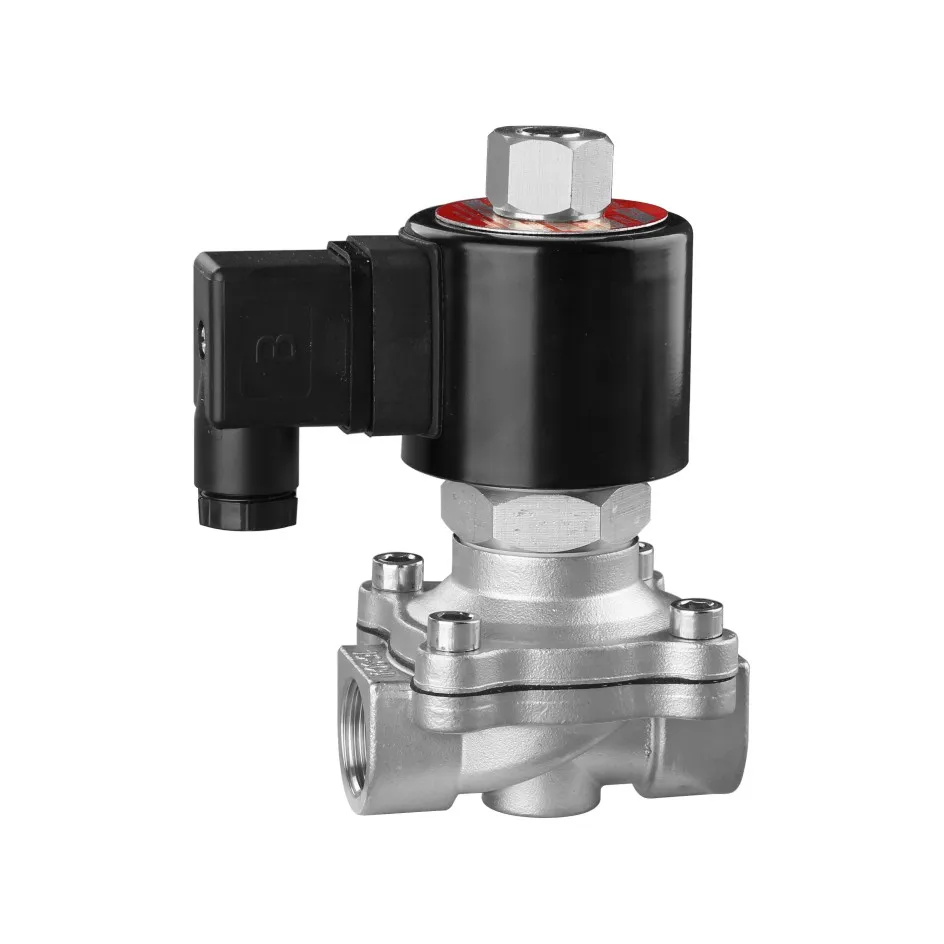 Cast Iron stainless steel  12V 24V DC Water Flange Solenoid Valve