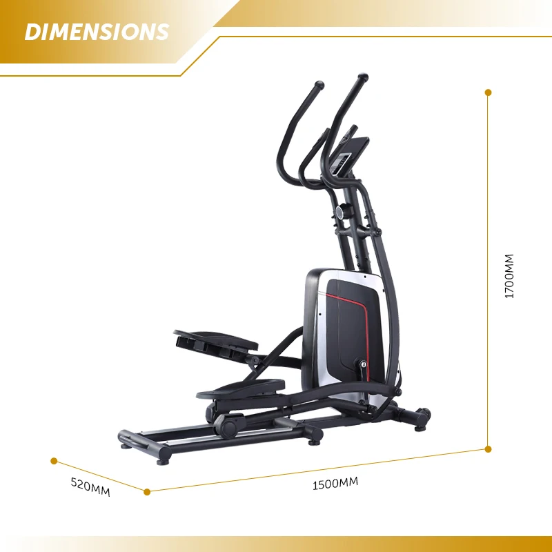 Hotselling Professional Exercise Bike Trainers Home Elliptical Trainer Bike Magnetic Cross Trainer Elliptical Machine For Sale