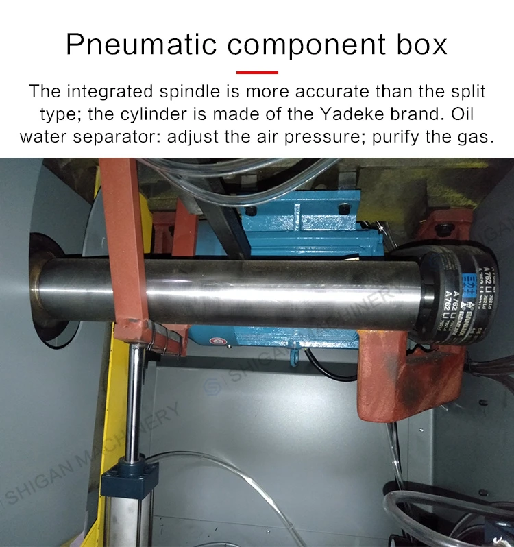 XS-505AL pneumatic aluminium cutting machine saw made by Cedar, with high precision