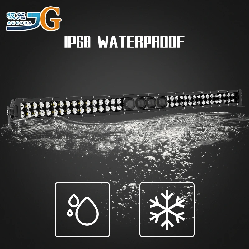 42inch 42' New DeLED Light bar 1LUX@1497M 14000LM IP68 High Power 380W 4 lasers LED Light bars for Cars