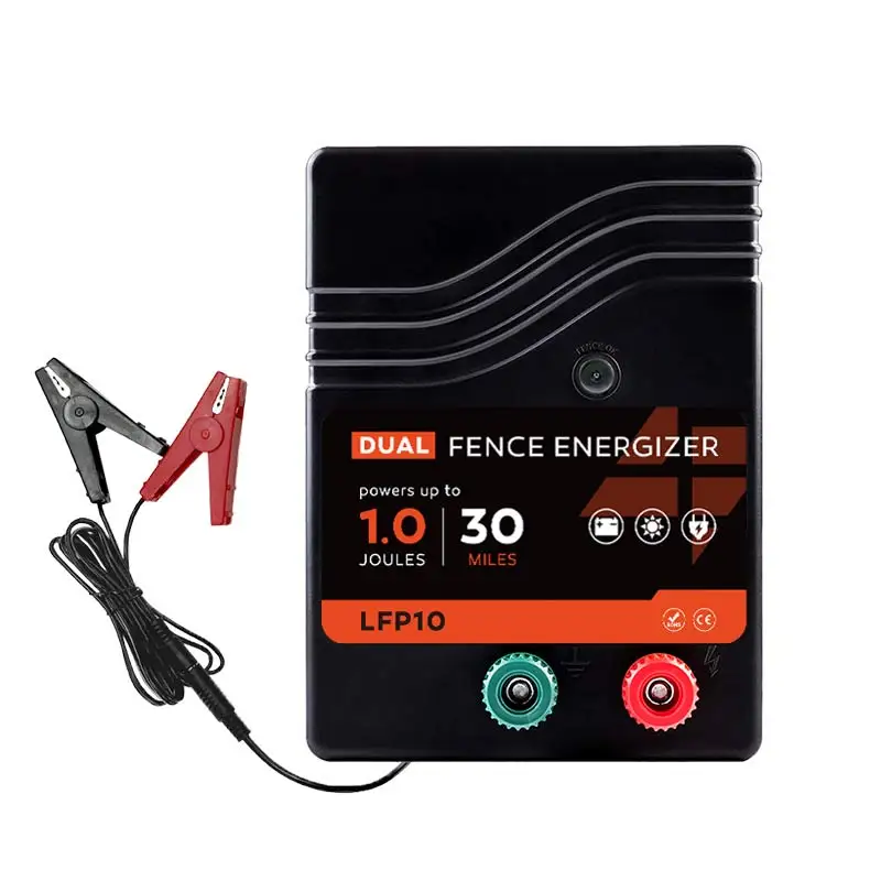 30 Miles	 fence wire energizer farm fence solar energizer Electric Fence Energizer
