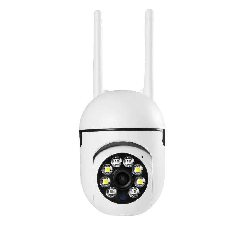 Waterproof IP66 WIFI Night Vision Outdoor Ptz Dual Camera Surveillance Wireless Colorful IP Panorama Ptz Camera For Home