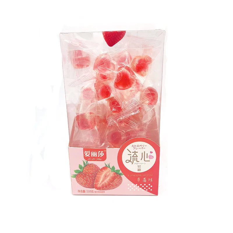 real fruit strawberry flavour Jelly candy