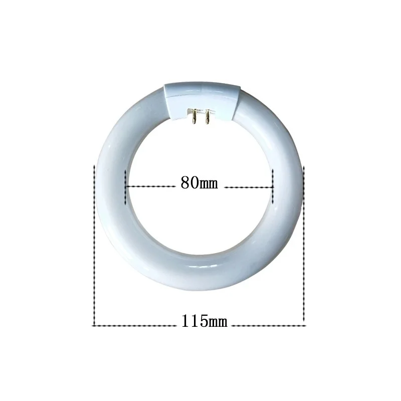 Кольцевая люминесцентная лампа для микроскопа HoneyFly 9 Вт 110-220 В 6400 К диаметр 115 мм лампа-лупа