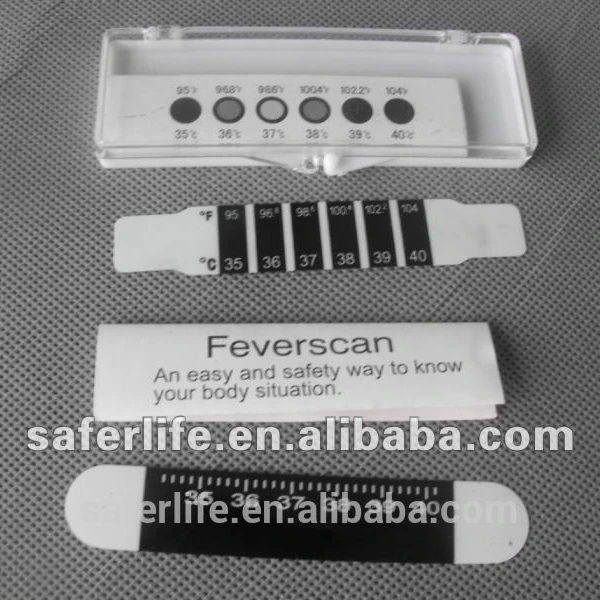 Promotion gift thermometer strips forehead temperature strips  gifts for medical doctors accessories