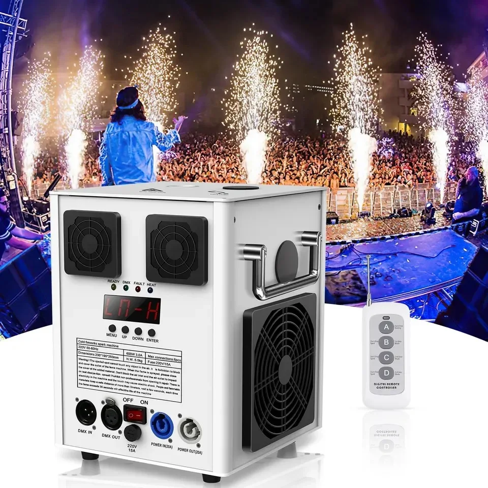 Stage Effect Cold Fireworks 500w Cold Spark Fireworks Hot Sale Cold Sparkler Machine Wedding Events Factory