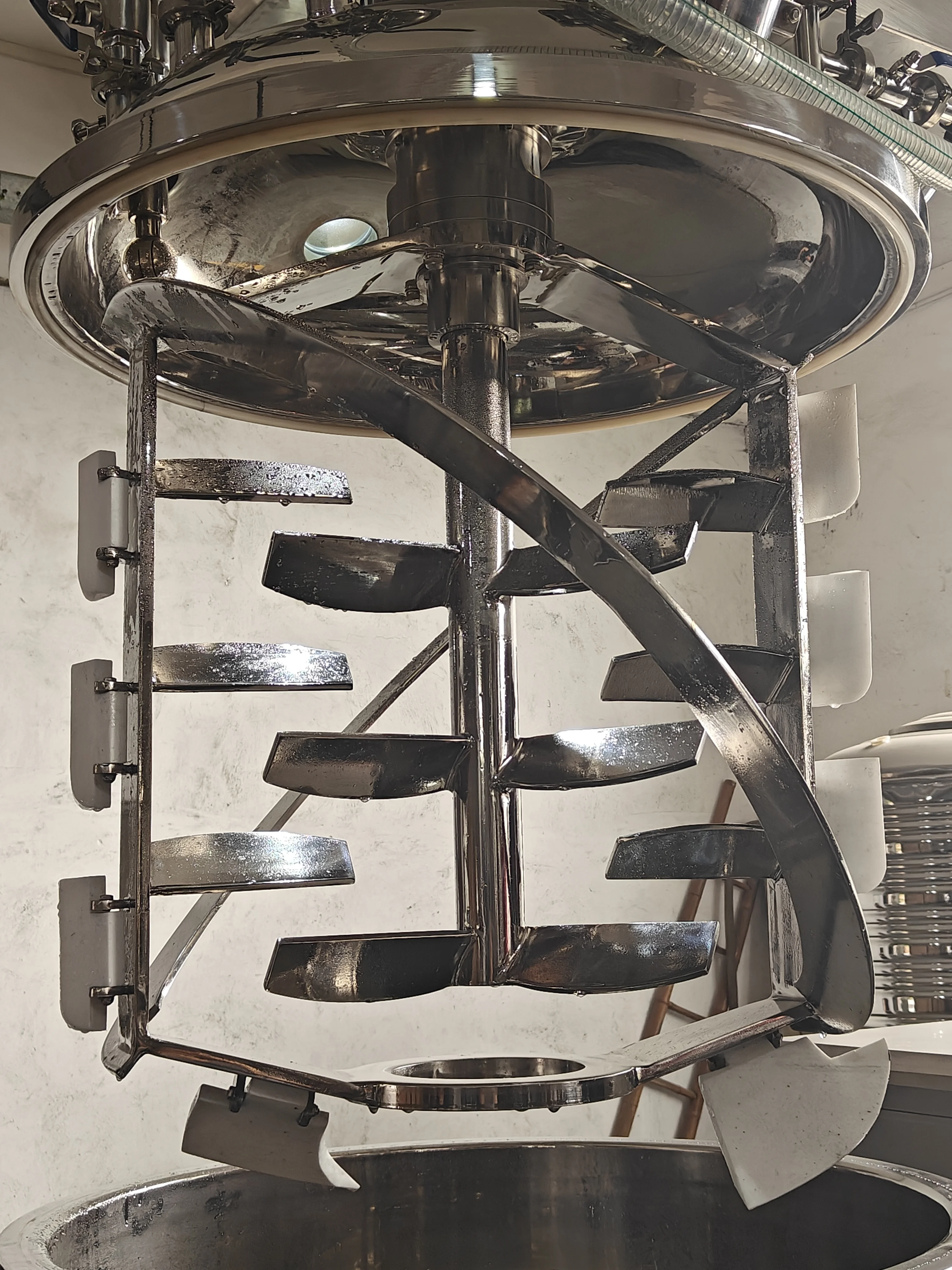 Customized Tooth Paste Cream Making Equipment Hydraulic Vacuum Emulsifying Machine Machine Homogenizing Emulsifying Mixer