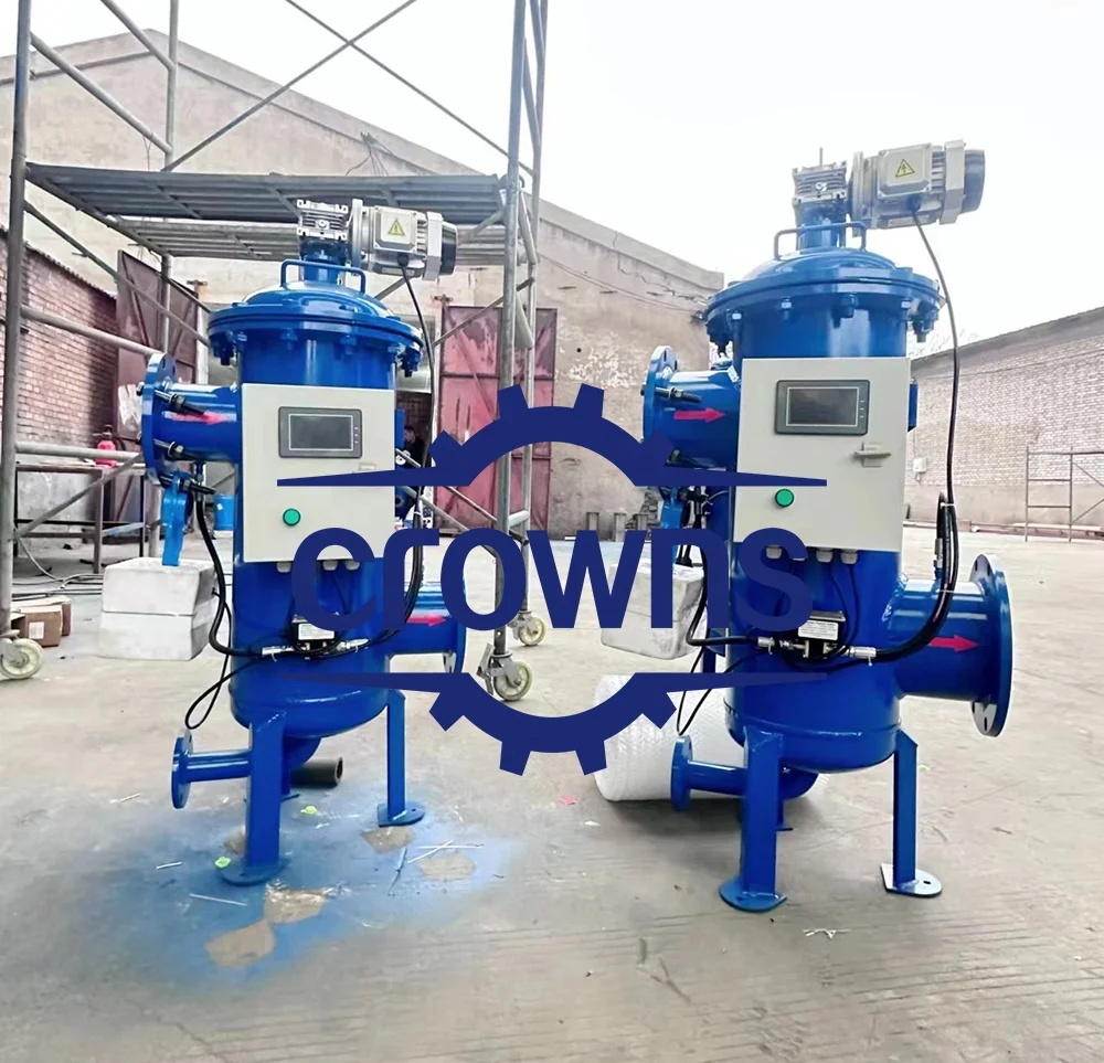 Industrial Filtration Equipment  Automatic Self-Cleaning Filter Brushway Technology to Remove 100 Micron to 2000 Micron Solid