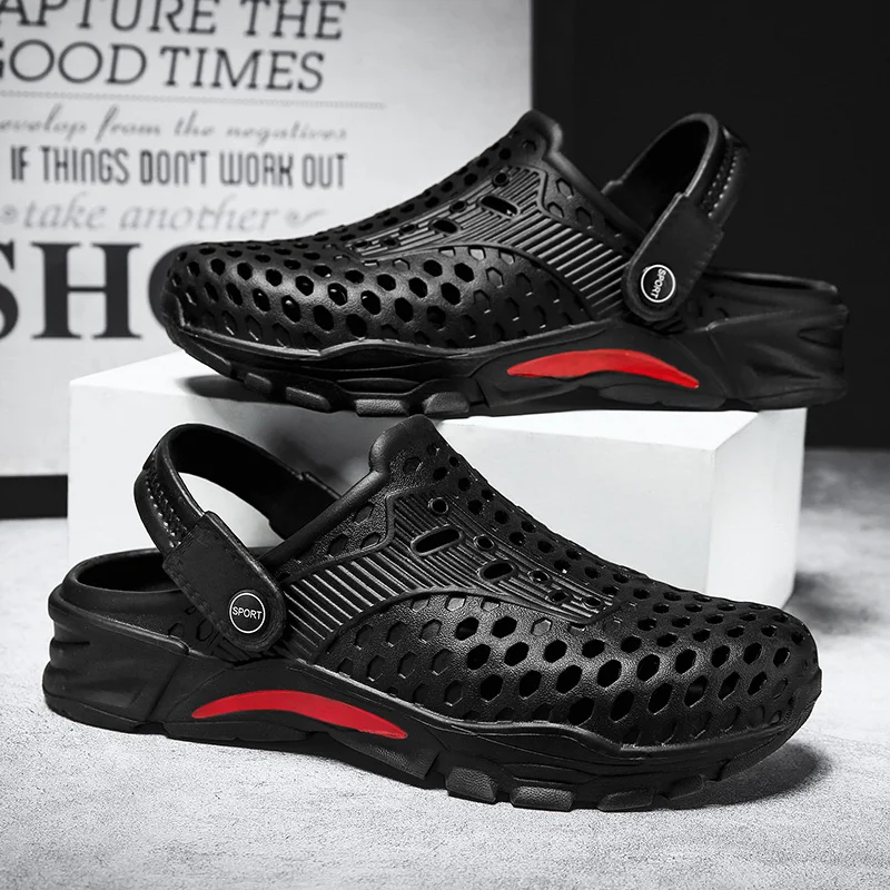 2021 New Design Summer EVA Anti-Slip Women Men Slippers Sandals Unisex crock Shoes Classic Garden EVA Clogs Shoes slippers