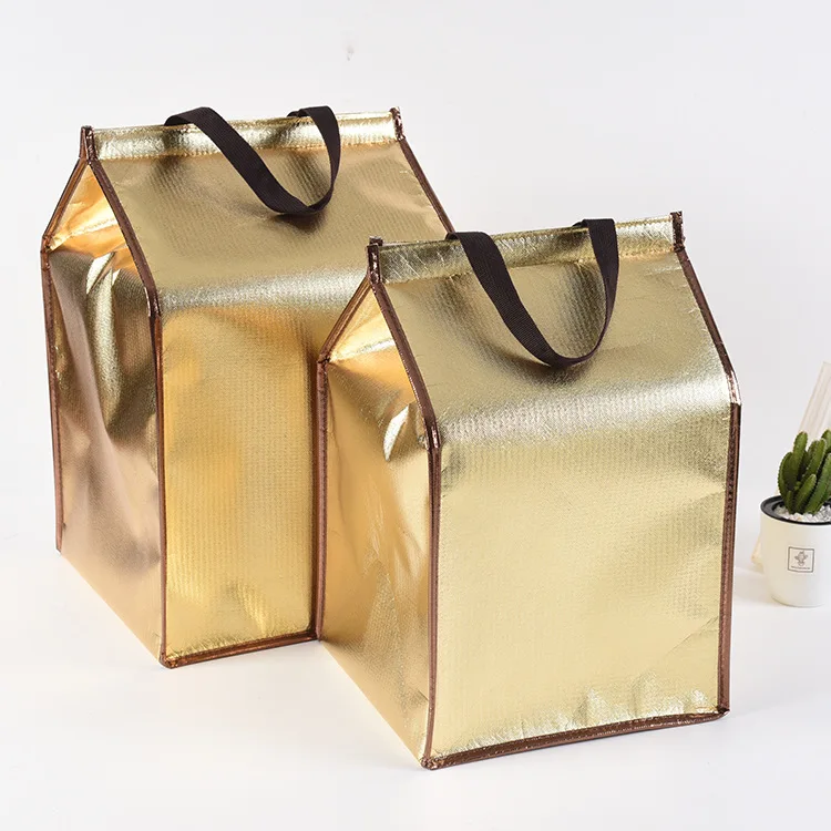 Vietnam Factory Wholesale OEM Aluminum Insulated Fresh Food Delivery Grocery Shopping Lunch bag Cooler bag
