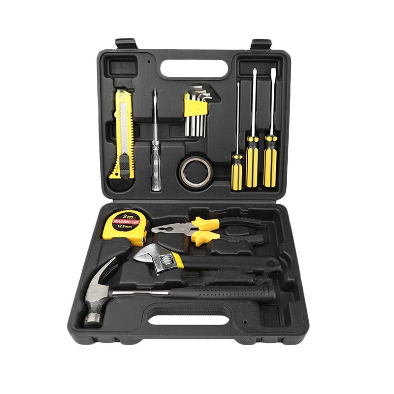 Professional mechanic wrench tool set car repair spanner tool box set portable bike pliers hand tool set