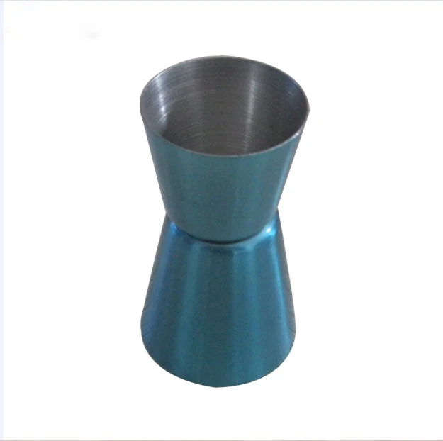 2cl/4cl stainless steel jigger with copper plated
