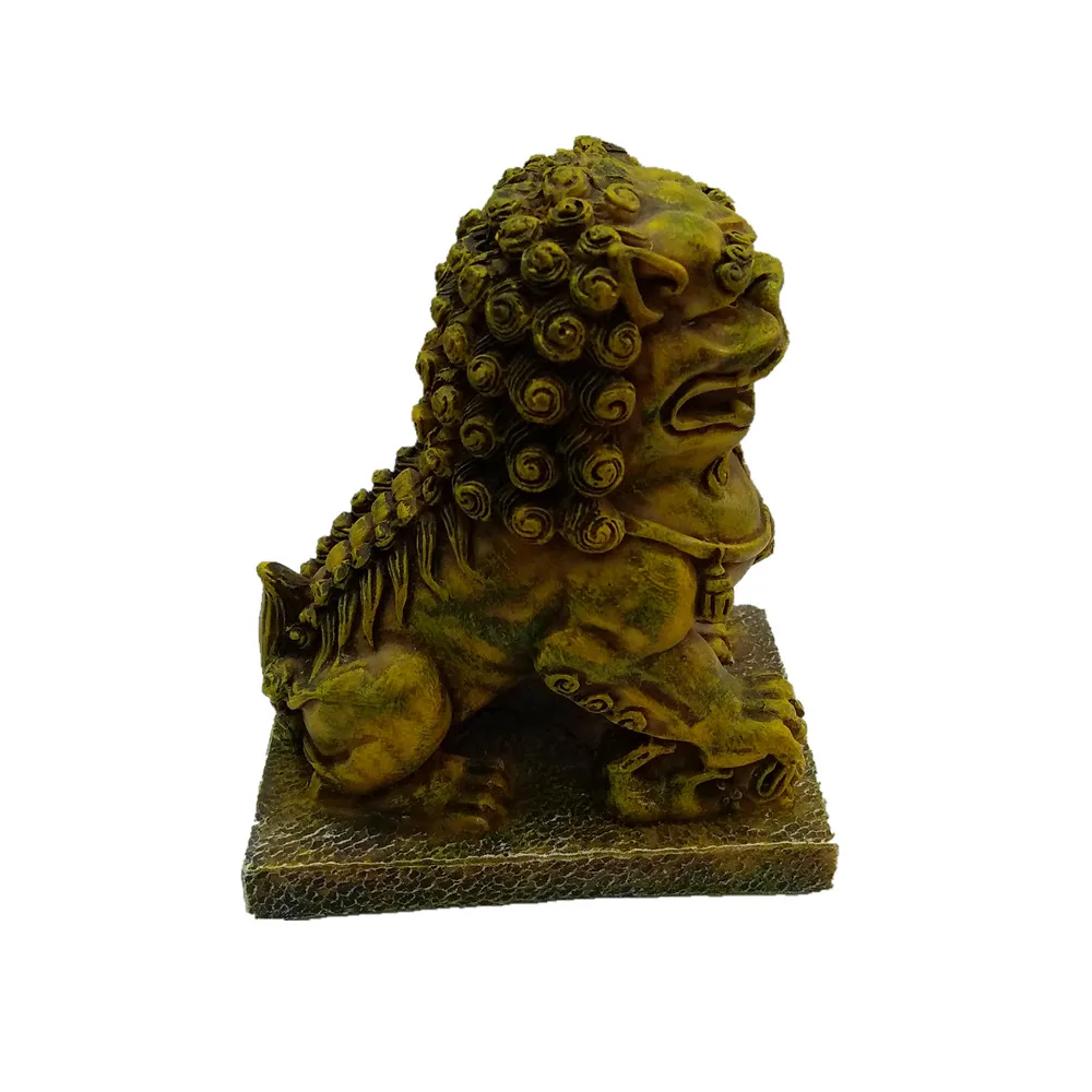 Statues Sculpture Decor for Indoor Ornament Souvenir Figurines Lion Figures Custom Resin Europe Crafts and Gifts Animal 200g