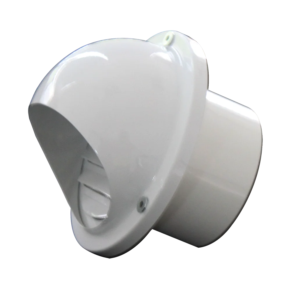 Powder coated waterproof aluminum air vent cap for fresh air system