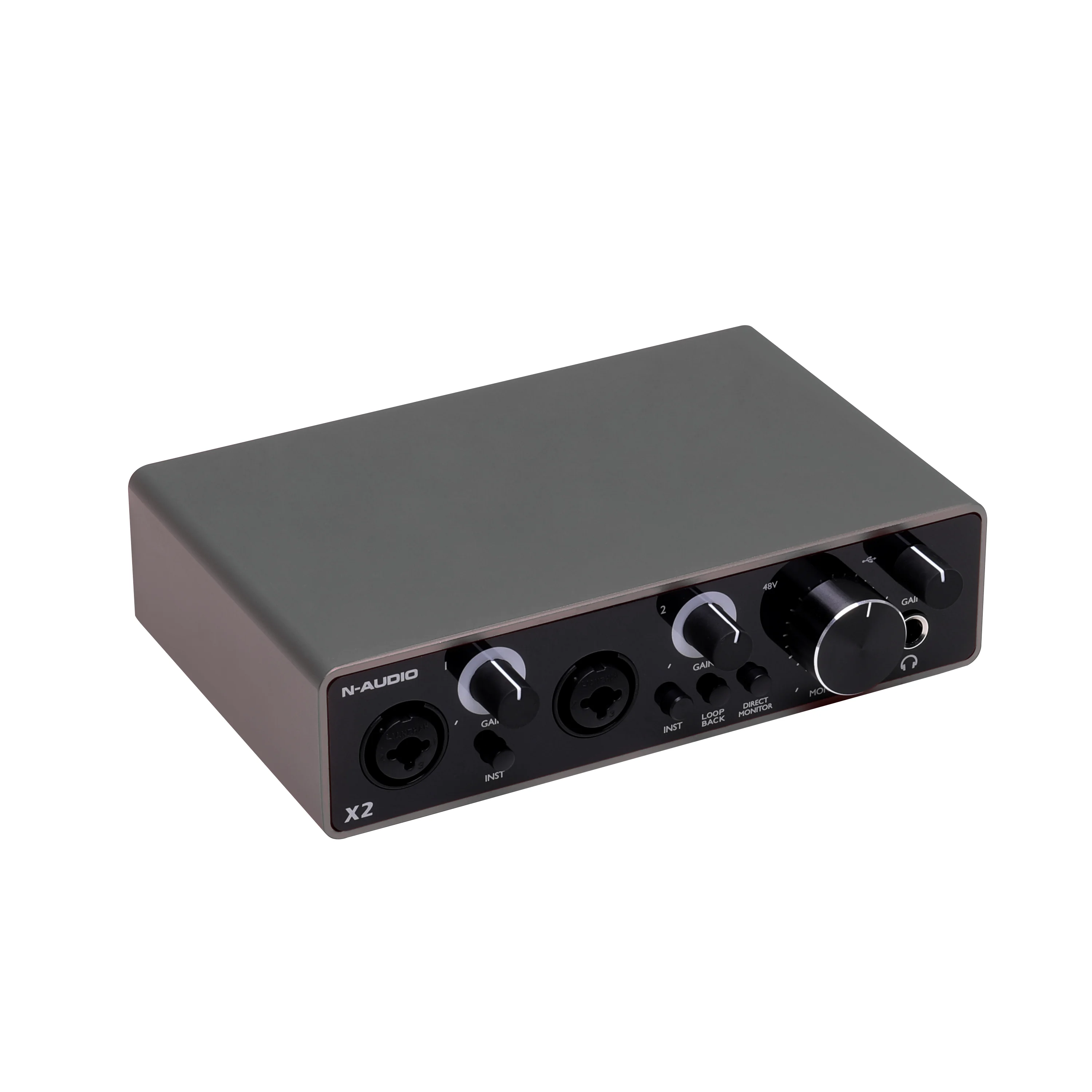 N-AUDIO X2 Профессиональная Usb Звуковая карта для записи по заводской цене студийной