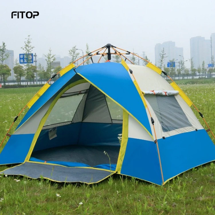 FITOP Folding Wholesale New Arrival Automatic Pop Up Tents Camping Outdoor 3-4 Person
