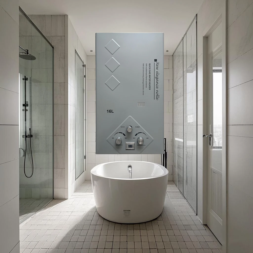 6L 12KW Hot Selling Submersible Portable Camping Boiler Geyser Gas Instant Water Heater