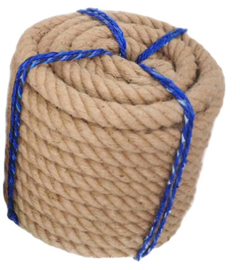 Decorative materials 100%Jute material twisted jute rope