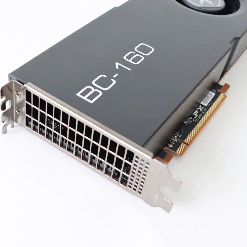 Быстрая доставка Оригинальный Новый AMD XFX BC-160 8 Гб 72MH/s BC 160 Navi 12 GPU видео игровая графика карта BC160 в наличии на