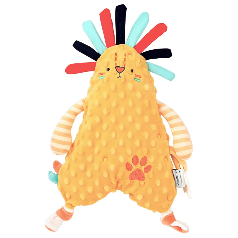 Baby Stuffed Animal Super Soft Plush Toys Sensory Cute Animal Soft Touch Safe Snuggle Comfort for Newborns