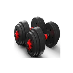 Black Hand Weights  Home or Workout Dumbbell Set Dumbbell Gymnastic Equipment Dumbbell