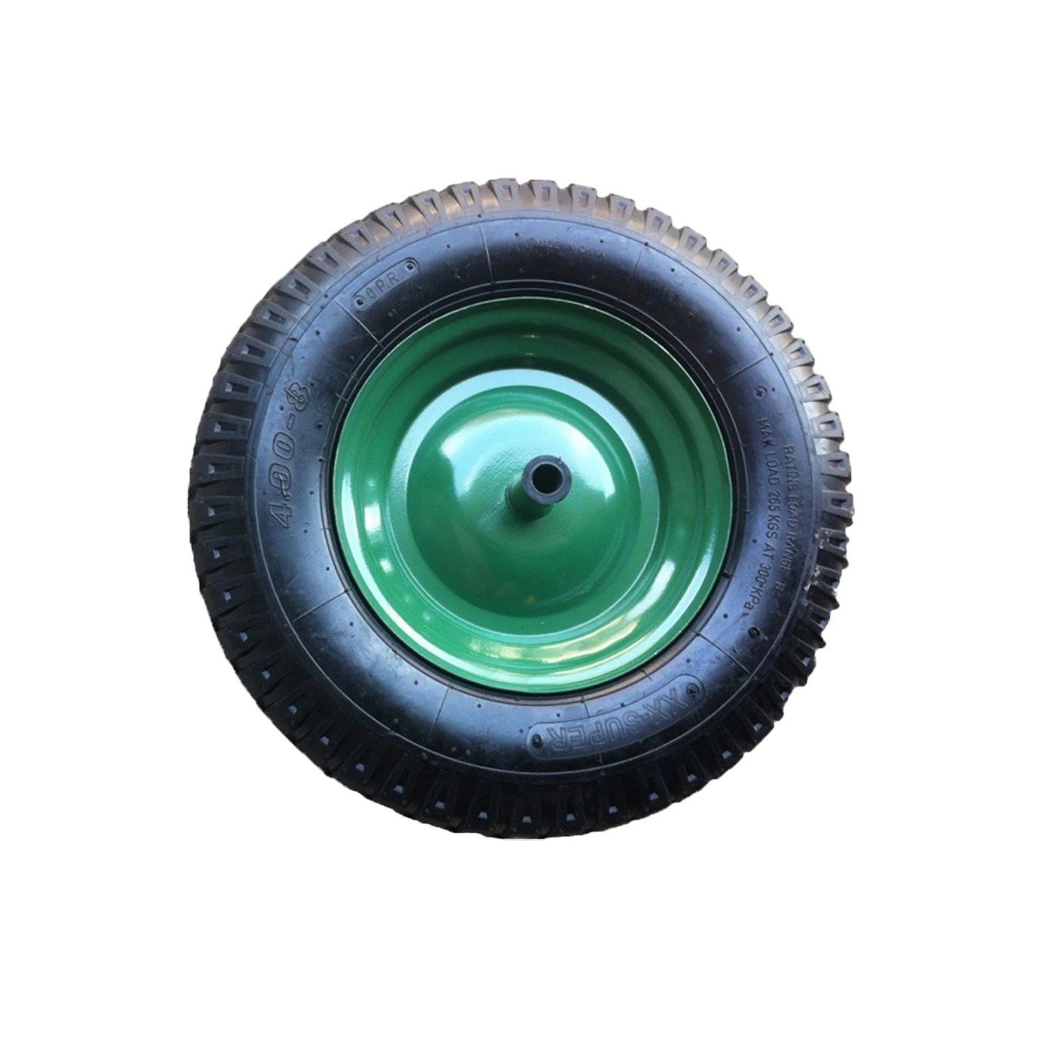 customize 16*4.00-8 pneumatic rubber wheel inflatable tire rubber wheel for wheelbarrow