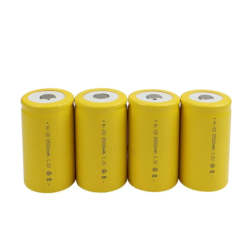 Deep Cycle Rechargeable C Size 5000mAh 1.2V Ni-MH Battery Cell