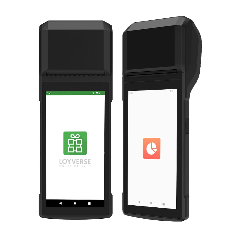 5 дюймов сенсорный экран 4G Wifi беспроводной портативный Android Lottery Pos терминал с принтером