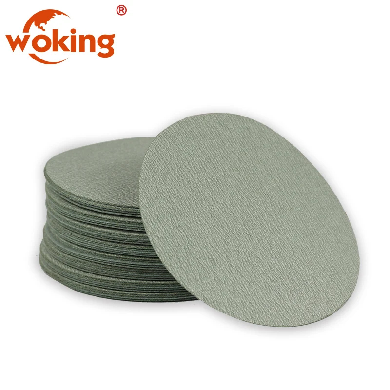 150mm loop and hook waterproof abrasive disc sanding discs with sandpaper