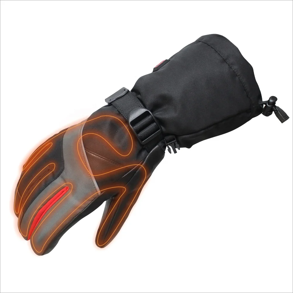 Waterproof Heated Skiing Gloves for winter skiing