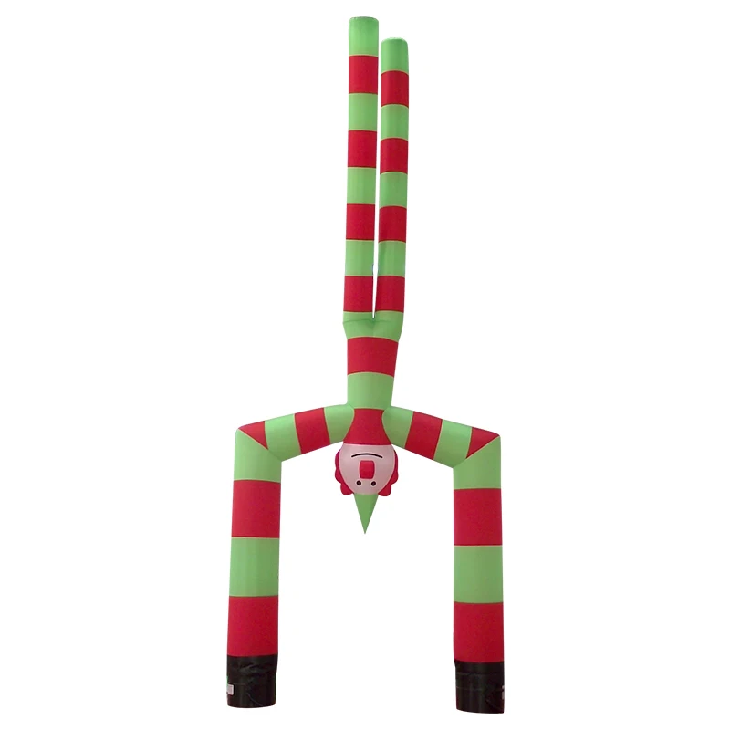 Advertising handstand clown waving lag inflatable sky air dancer man for sale
