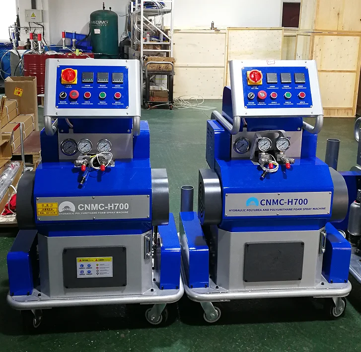 Hydraulic Driven New CNMC-H700 PU Polyurethane Spray Foam Machine Polyurea Spray Machine  Insulation Foam Injection Sprayer