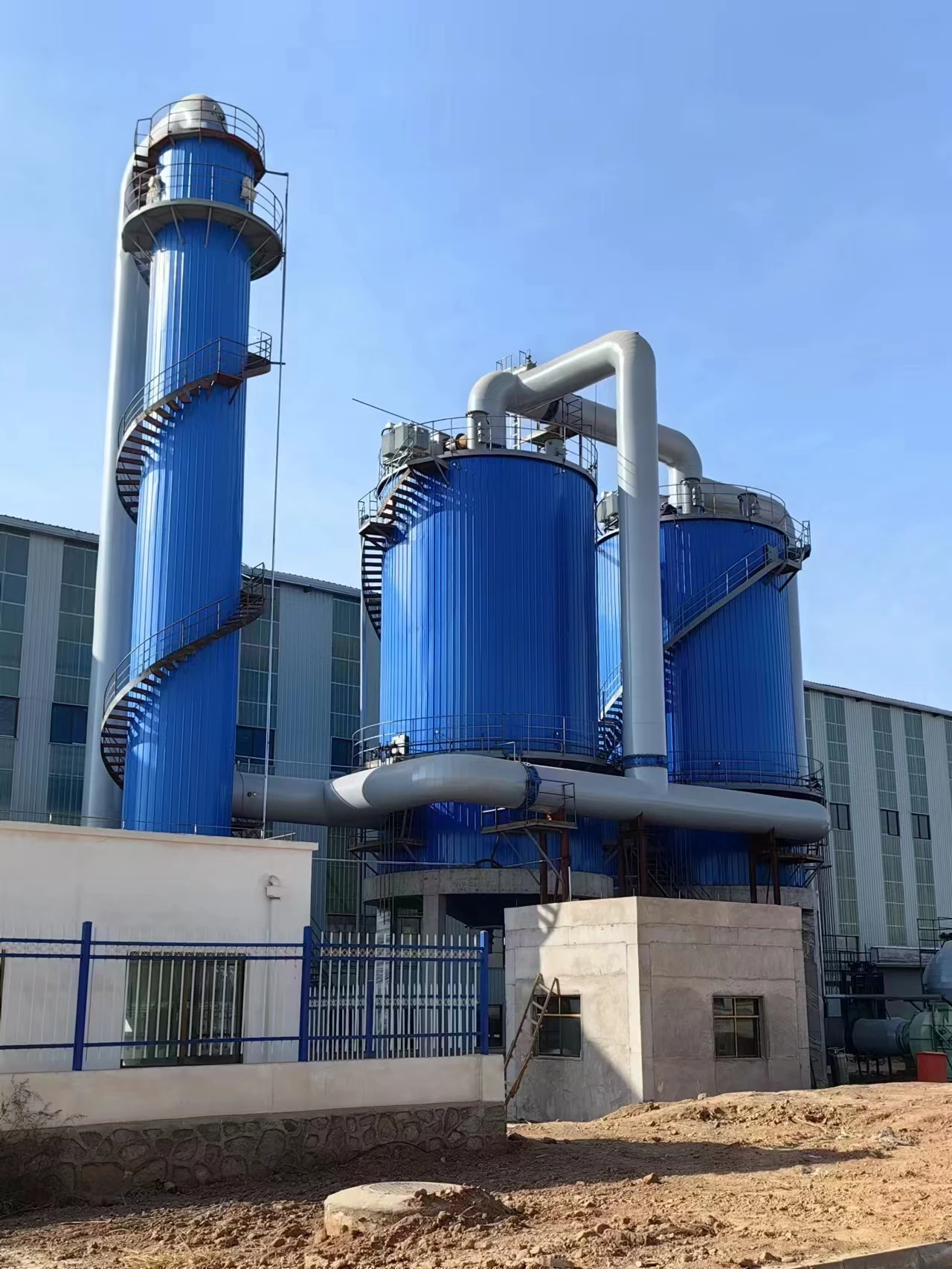 High voltage DC power supply captures tar, asphalt smoke, honeycomb structure vertical tower equipment