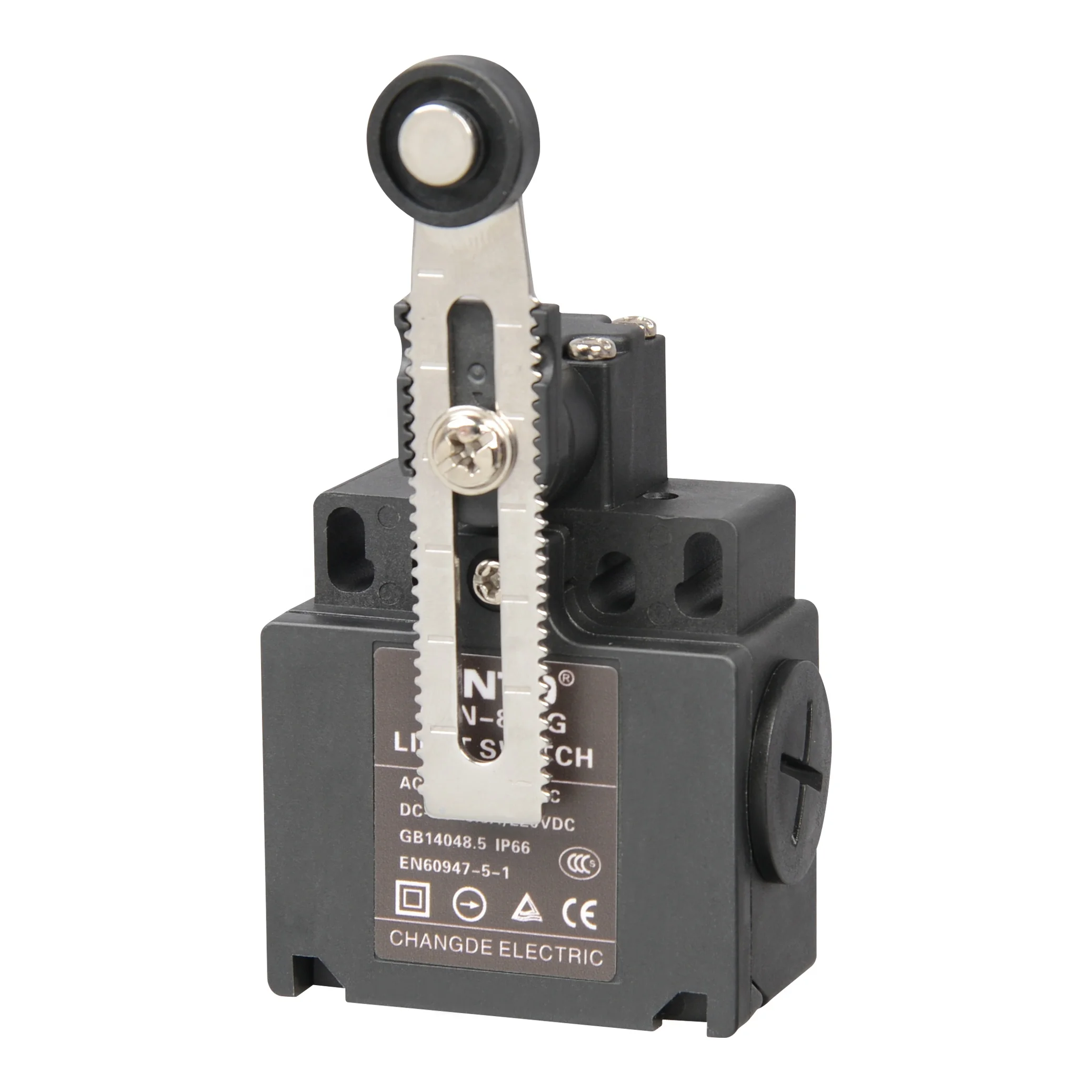 CNTD 1NC/1NO Quick-action Type Adjustable Roller Lever Vertical Safety Limit Switch C4N-812G