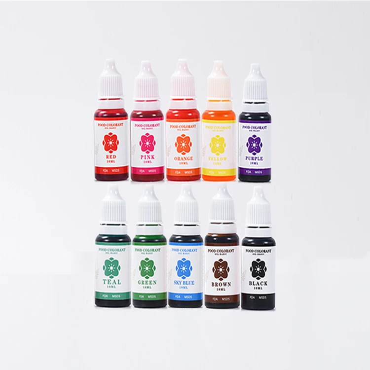 Home Baking Food Colorant Purple Color Oil Basic Food Coloring For Food Decorations