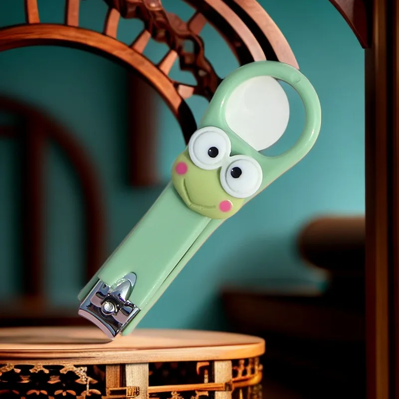 Creative Portable Cartoon Nail Clippers Adult Anti Splash Nail Scissors Set Lady Nail Knife