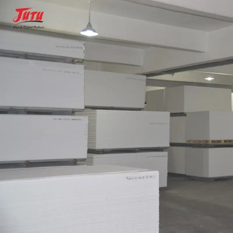 Chinese Factory Directly Sale Waterproof PVC Plastic Forex Sheet Laminated Pvc Foam Board Sheet