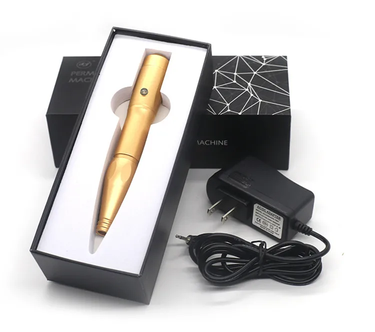 Eyebrow Lip Tattoo Microblading Kit Micropigmentation Machine Wireless Permanent Makeup Machine Built in Battery