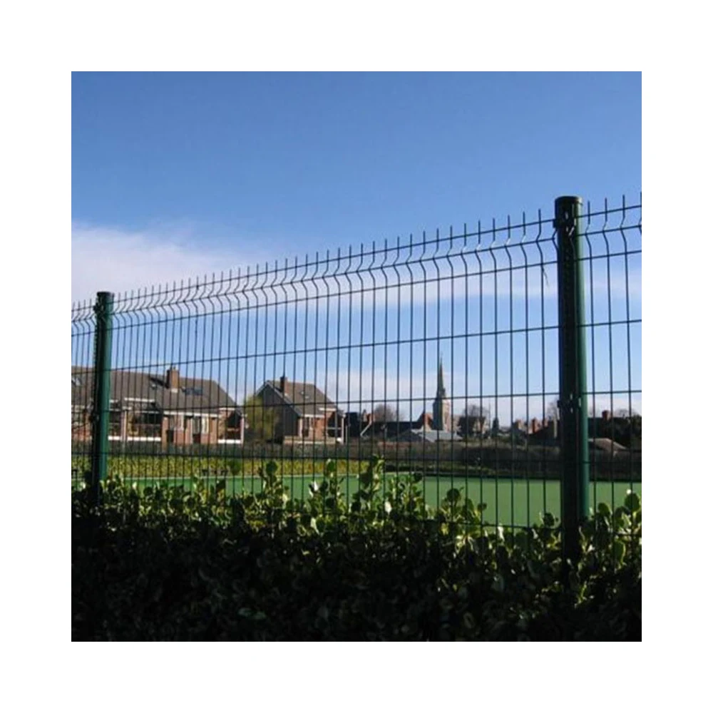 Pvc-coated welded 3d curved wire mesh garden fence Wire Mesh