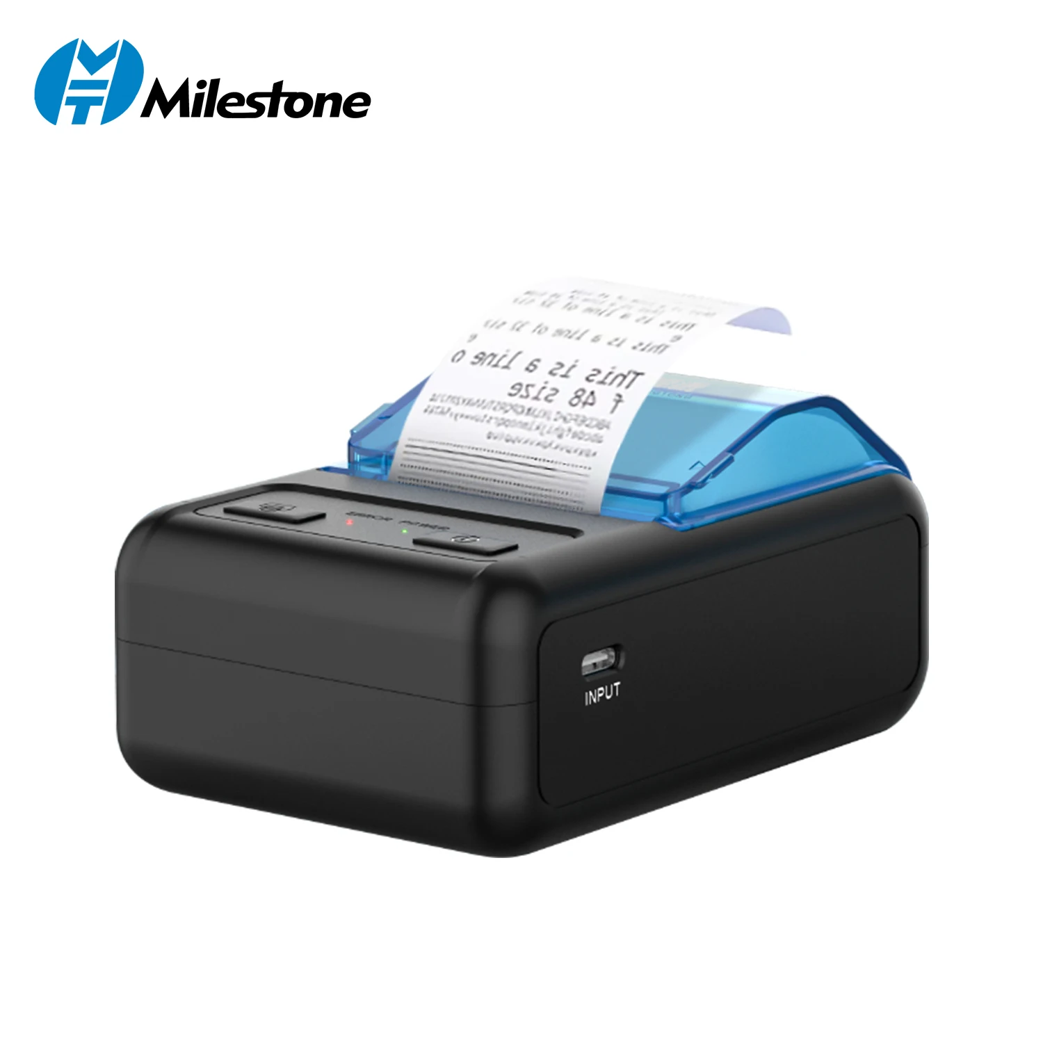 2021 High Quality 58mm Mobile Printer 50mm Big Paper Bin Portable Handheld 2 inch thermal printer