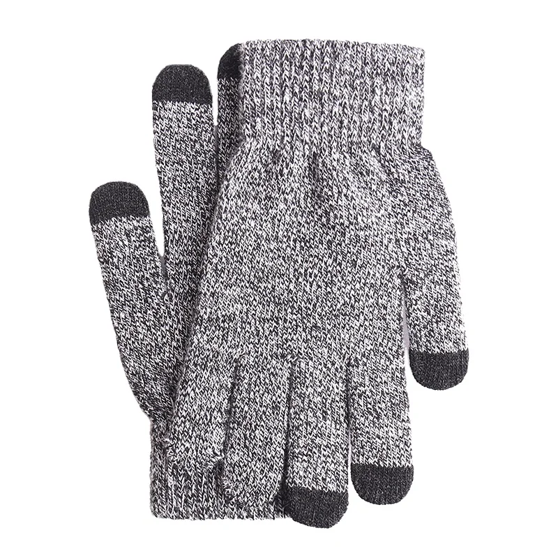 Custom Logo Touch Screen Glove Tactile Texting Warm Fashion Gloves Winter Gloves