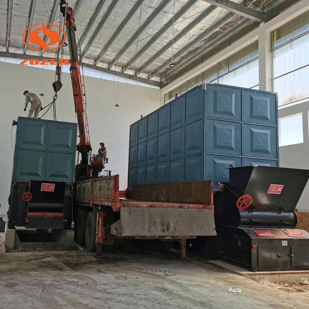 Horizontal Bituminous coal Fired Thermal Oil Boiler For Construction Industry