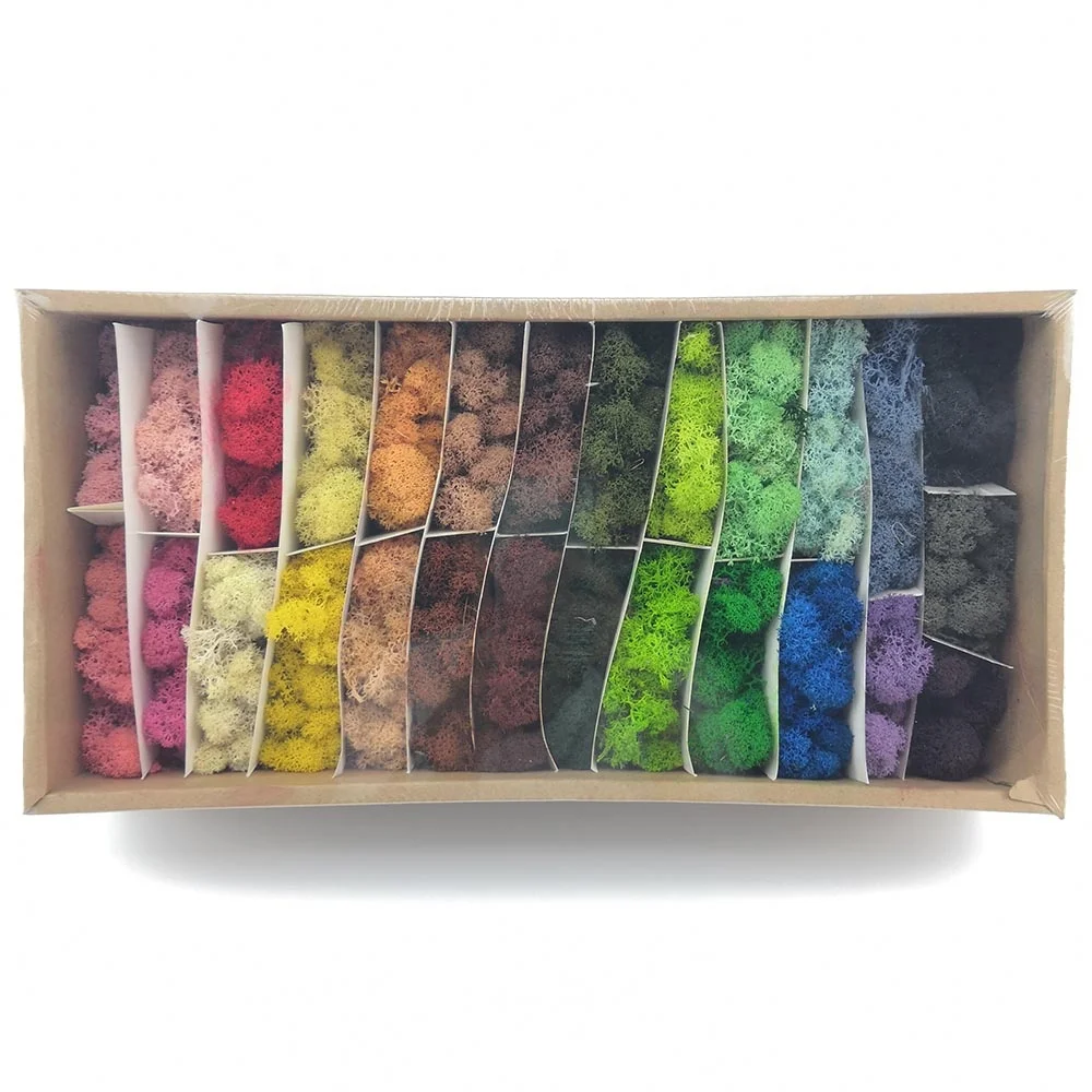 Office Decoration Wholesale Stabilized Moss Green Wall Moss Preserved Natural Moss Wall