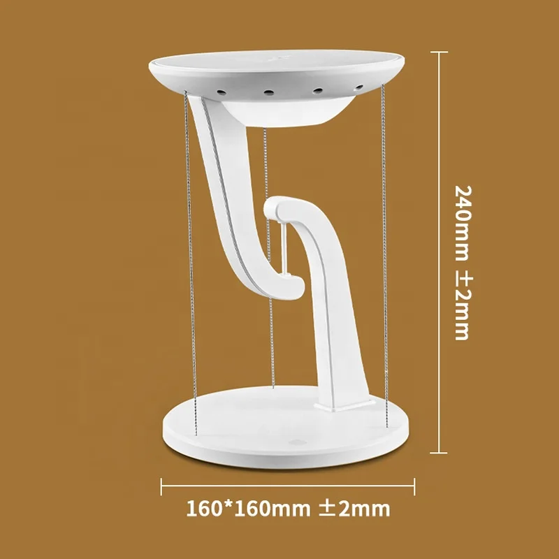 BETTER Modern novelty night light touch switch levitated table lamp with wireless charging