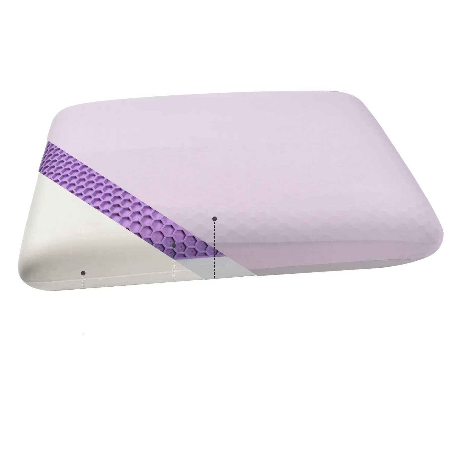 TPE Cover Memory Foam Pillow with Cooling Gel Orthopedic Cervical Neck Support Home Decor Functional Pillow