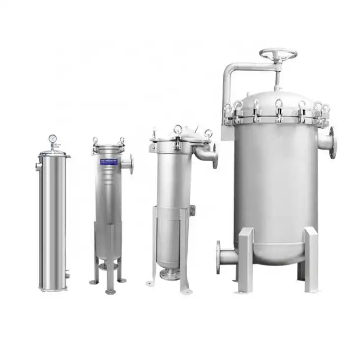 Industrial chemical filter polypropylene plastic PP filter housing for plating bag filters